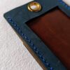 tarjetero_cuero_azul Porta gafete Hati